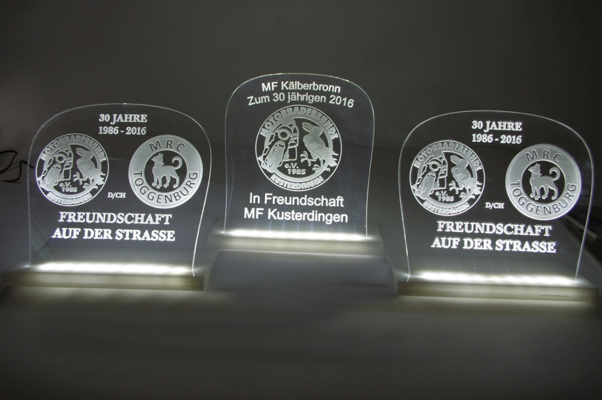 LED Beleuchtetes Schild BON-AUSGABE mit Gravur + Folie - tuning online kaufen